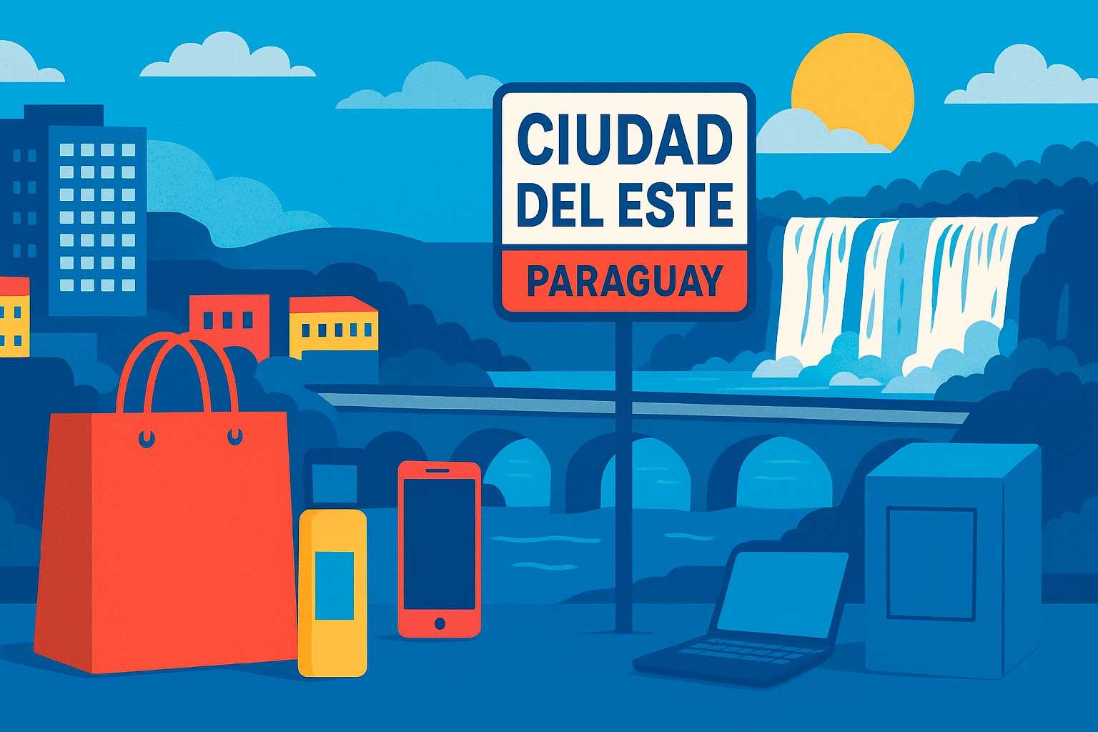 Ciudad del Este: Compras no Paraguai